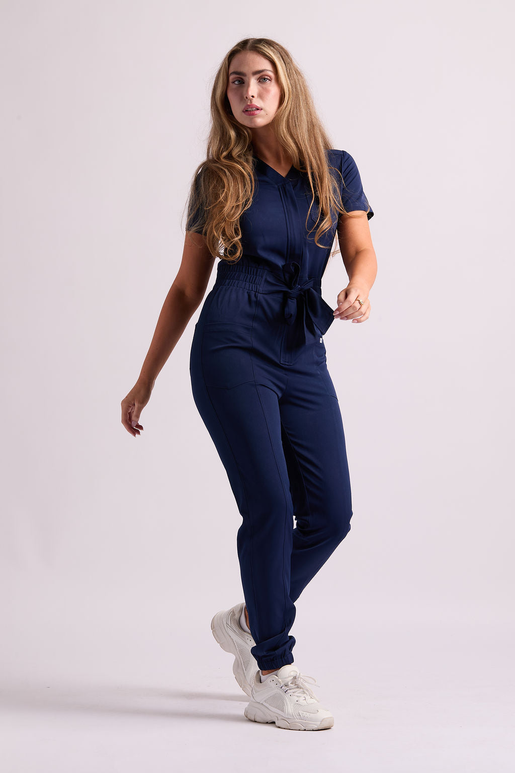 Mary K Five Pocket Jumpsuit Scrub