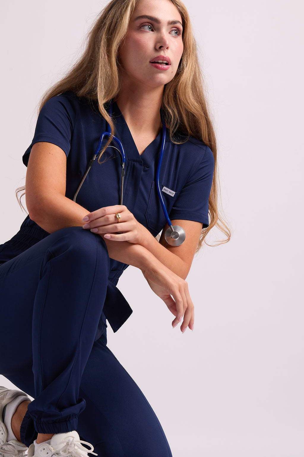 Mary K Five Pocket Jumpsuit Scrub