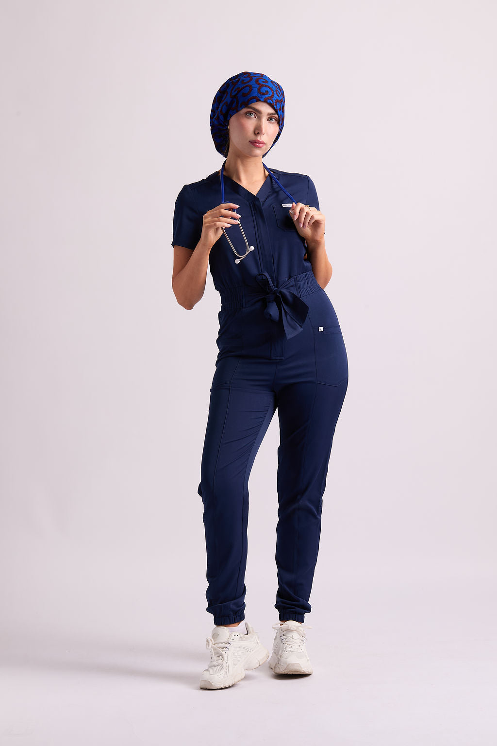 Serwaa Satin Lined Scrub Caps