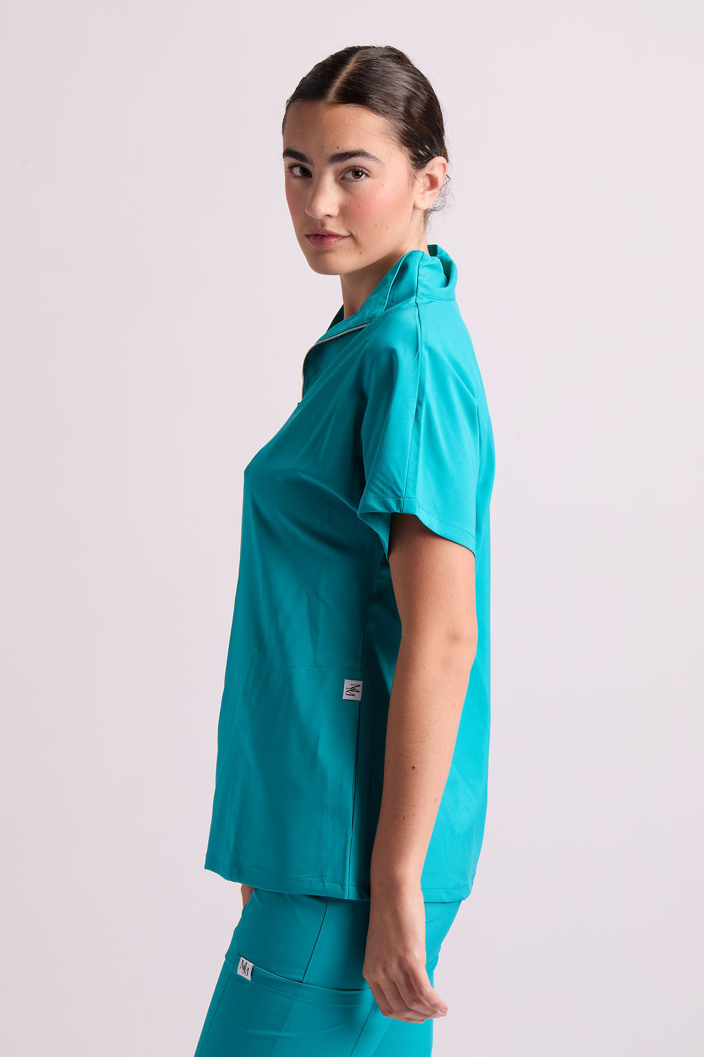 Mary G Two Pocket Scrub Top