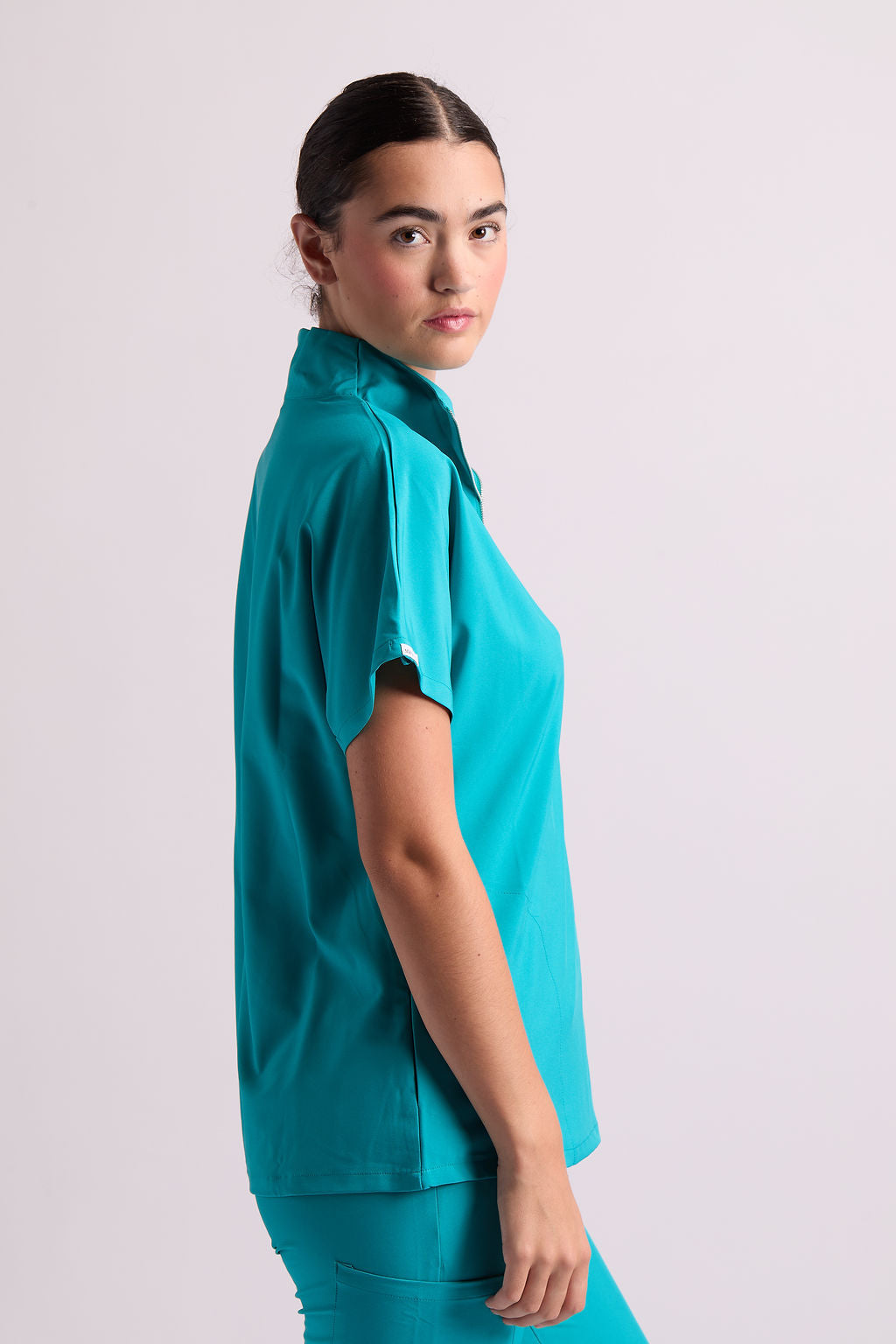 Mary G Two Pocket Scrub Top