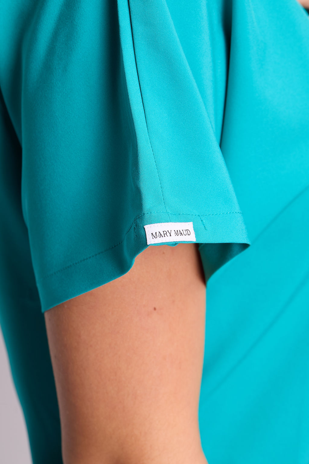 Mary G Two Pocket Scrub Top