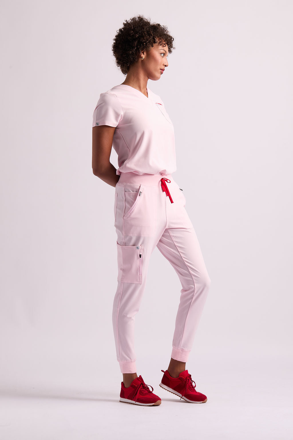 Mary V Ten Pocket Jogger Scrub Pants