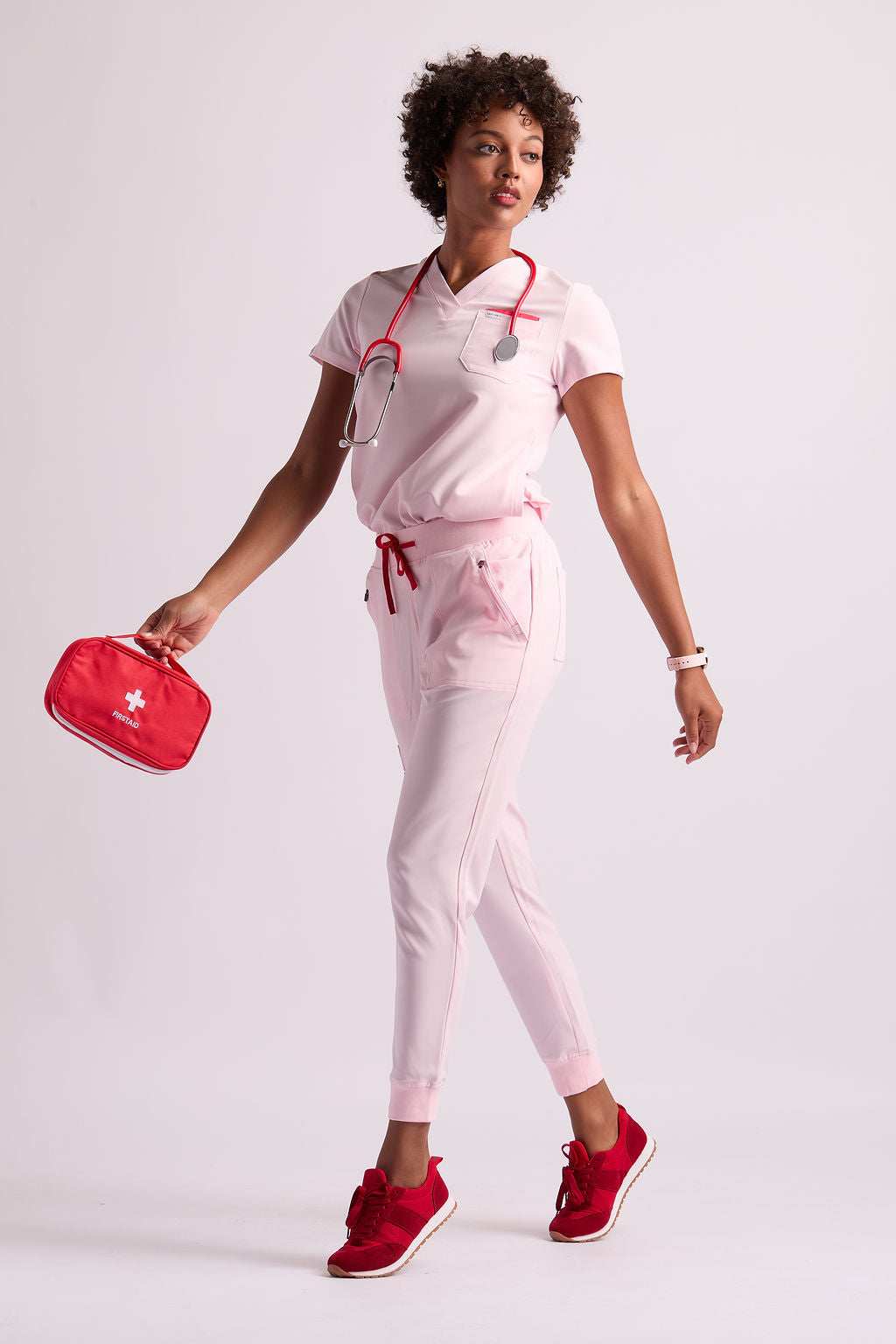 Mary V Ten Pocket Jogger Scrub Pants