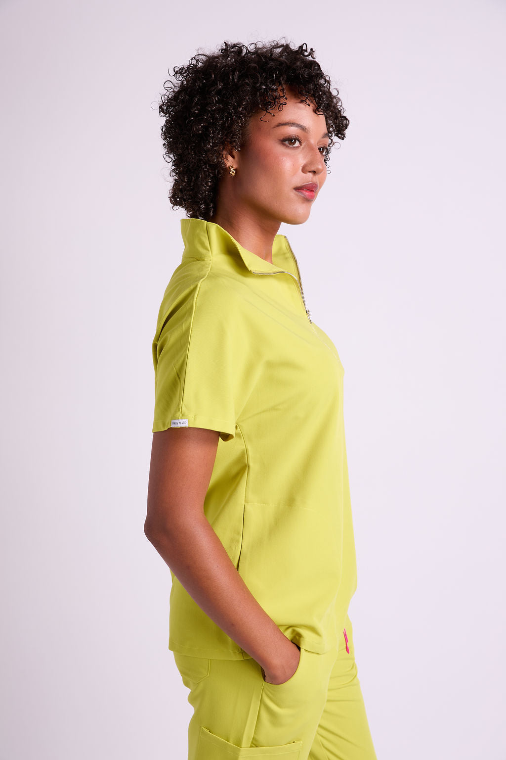 Mary G Two Pocket Scrub Top