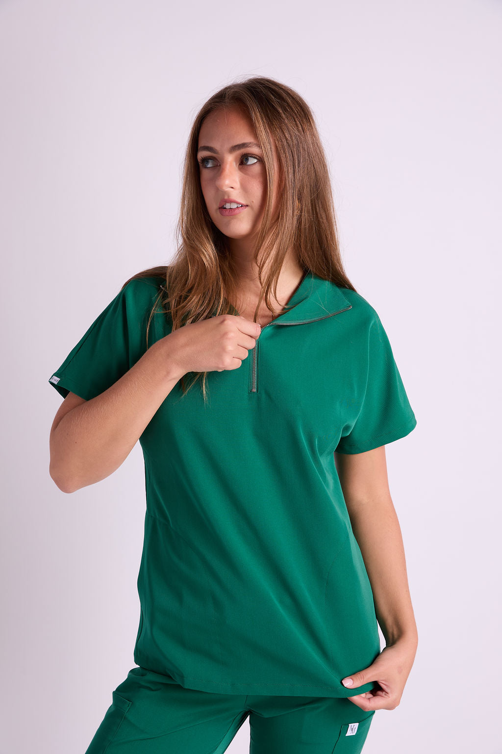 Mary G Two Pocket Scrub Top