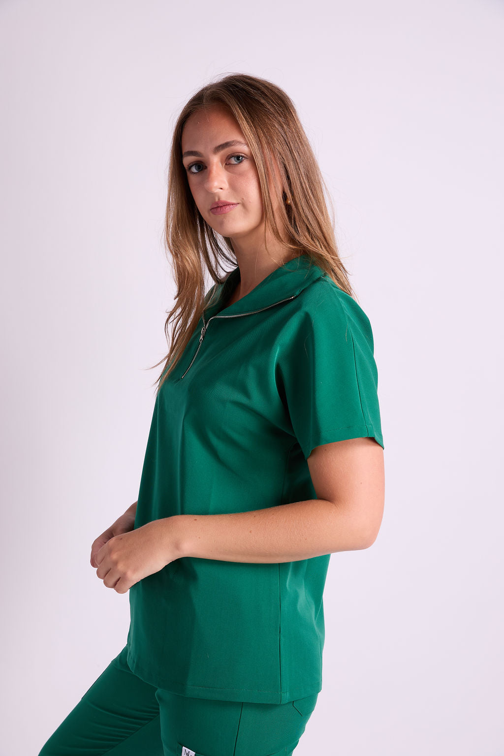 Mary G Two Pocket Scrub Top
