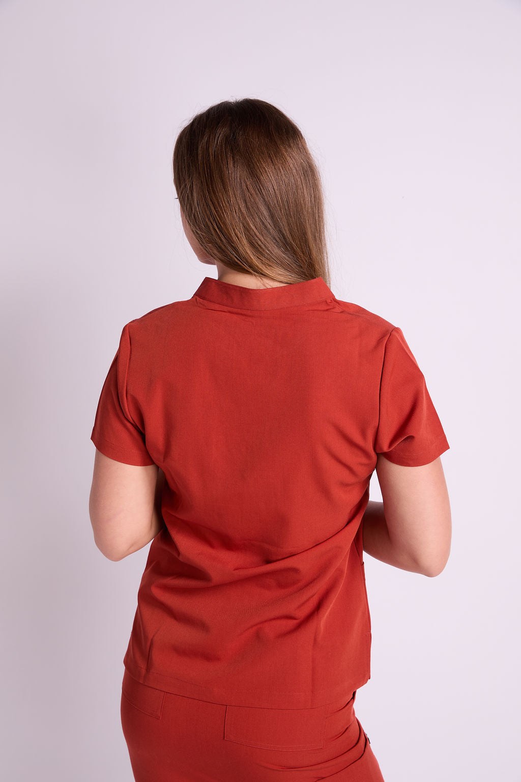 Mary V Four Pocket V Neck Scrub Top