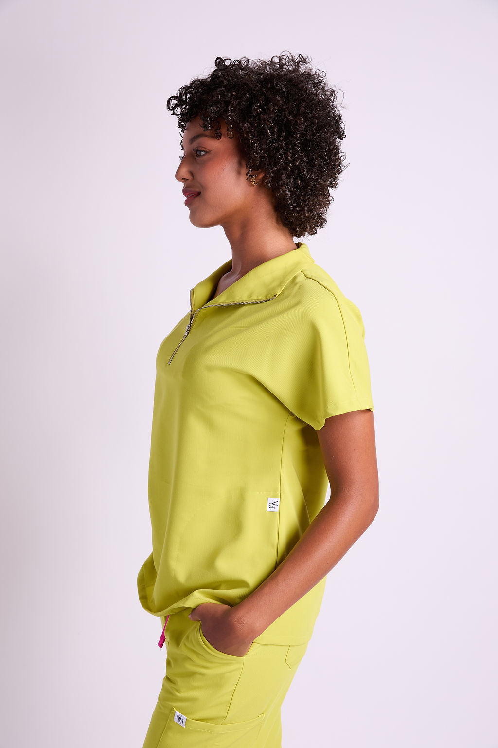 Mary G Two Pocket Scrub Top