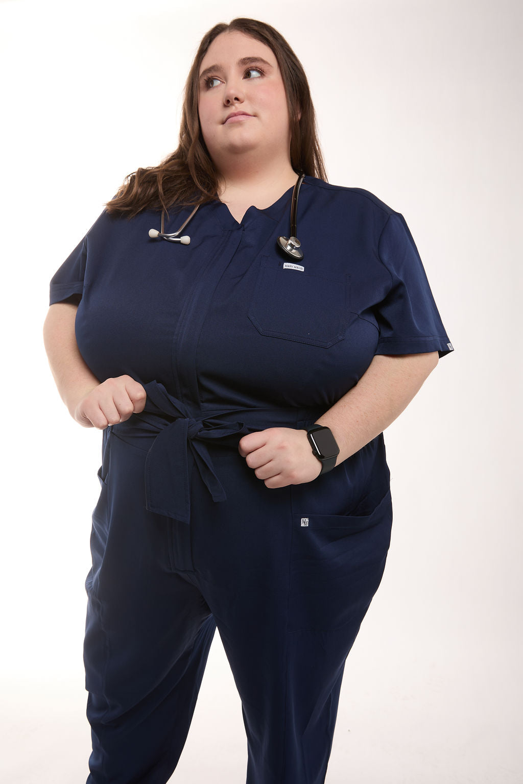 Mary K Five Pocket Jumpsuit Scrub
