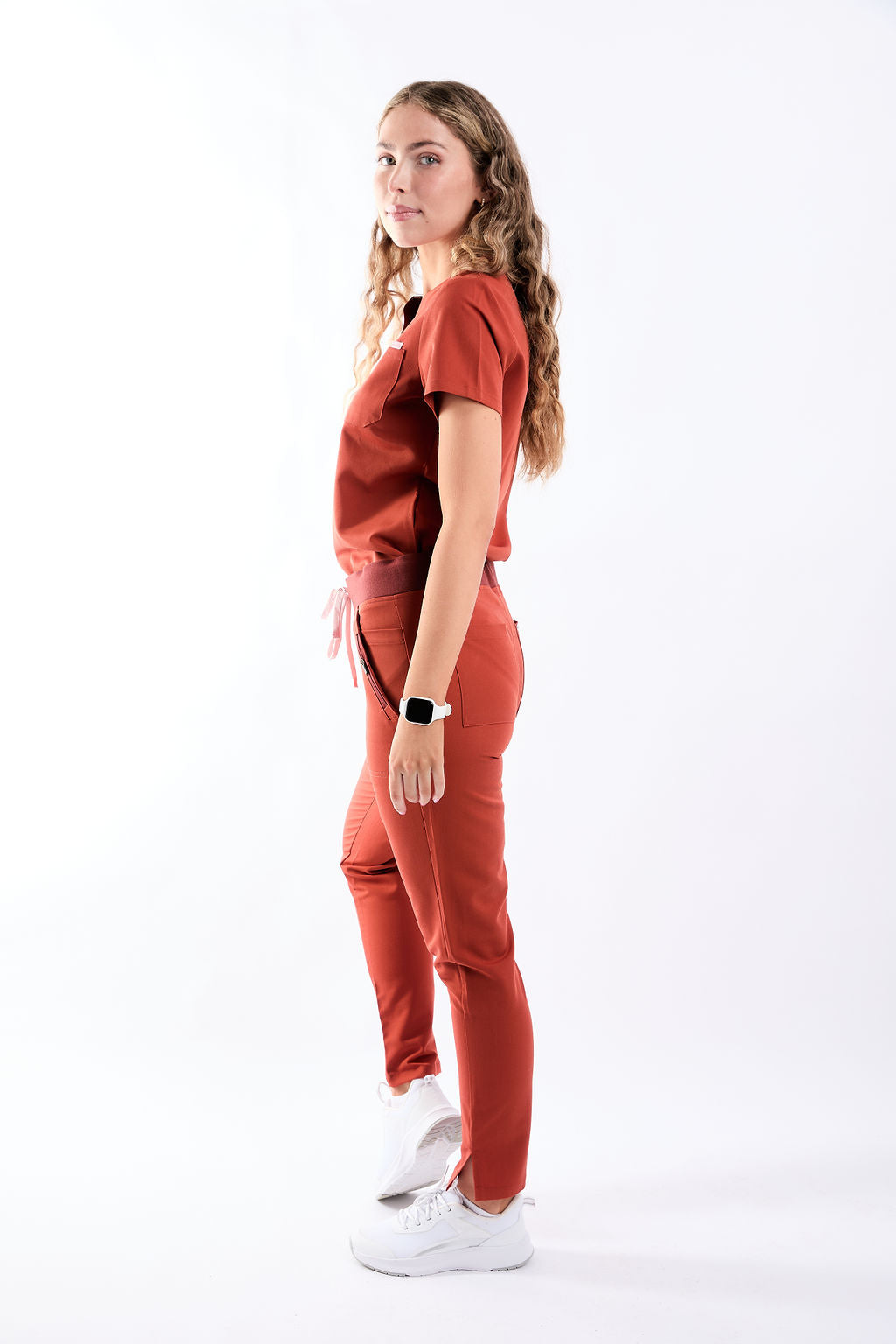 Mary V Ten Pocket Cargo Scrub Pants