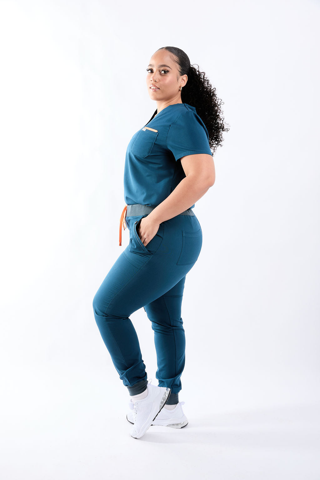 Mary V Ten Pocket Jogger Scrub Pants