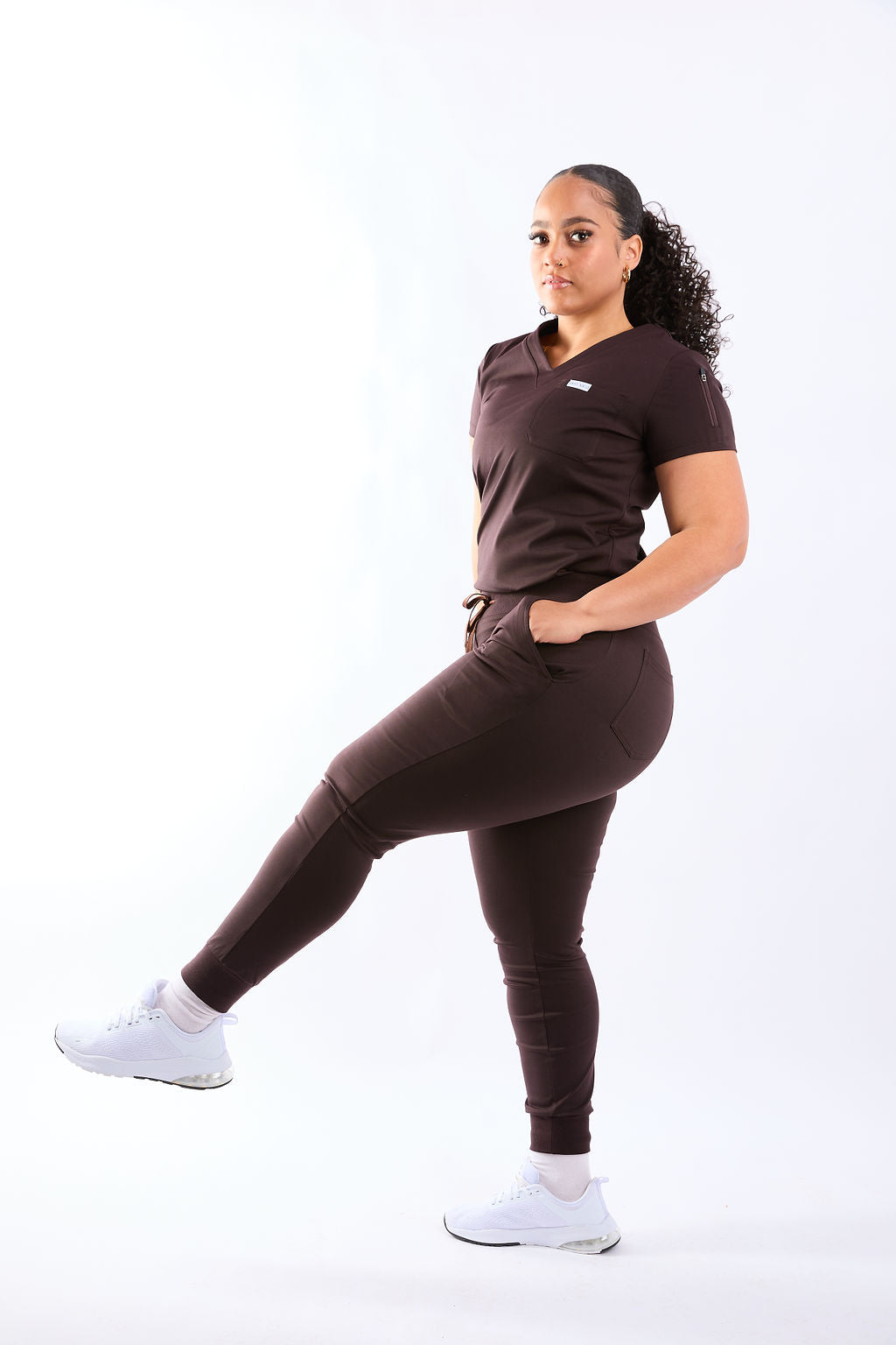 Mary J Five Pocket Jogger Scrub Pants