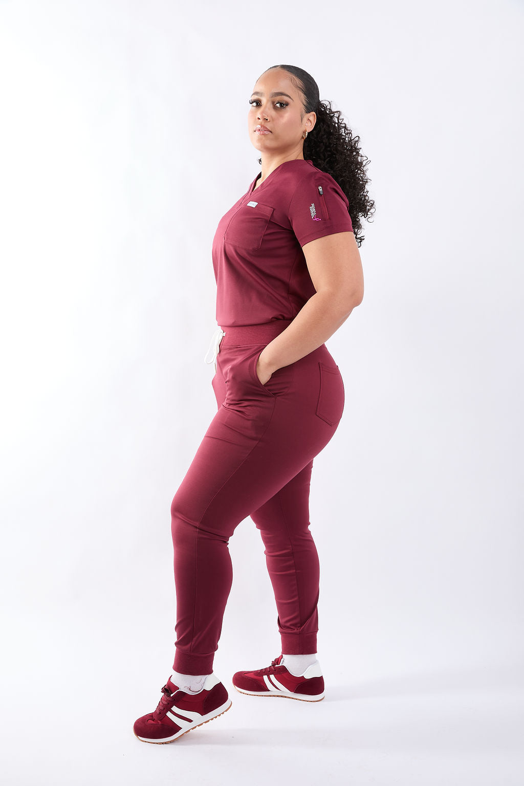 Mary J Five Pocket Jogger Scrub Pants