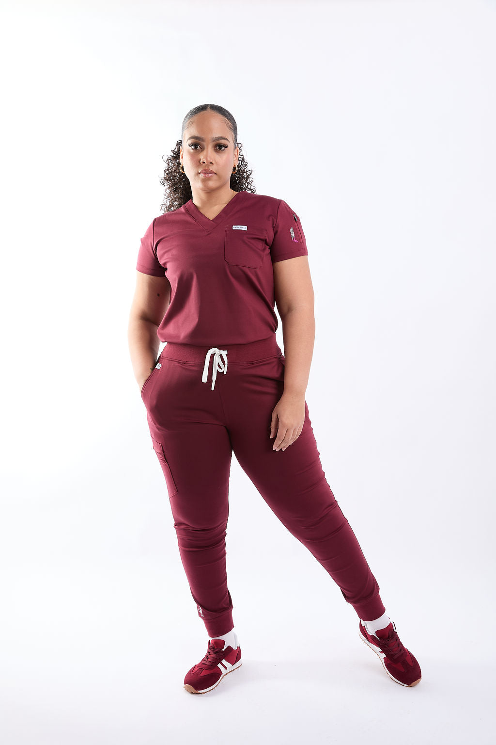 Mary J Five Pocket Jogger Scrub Pants