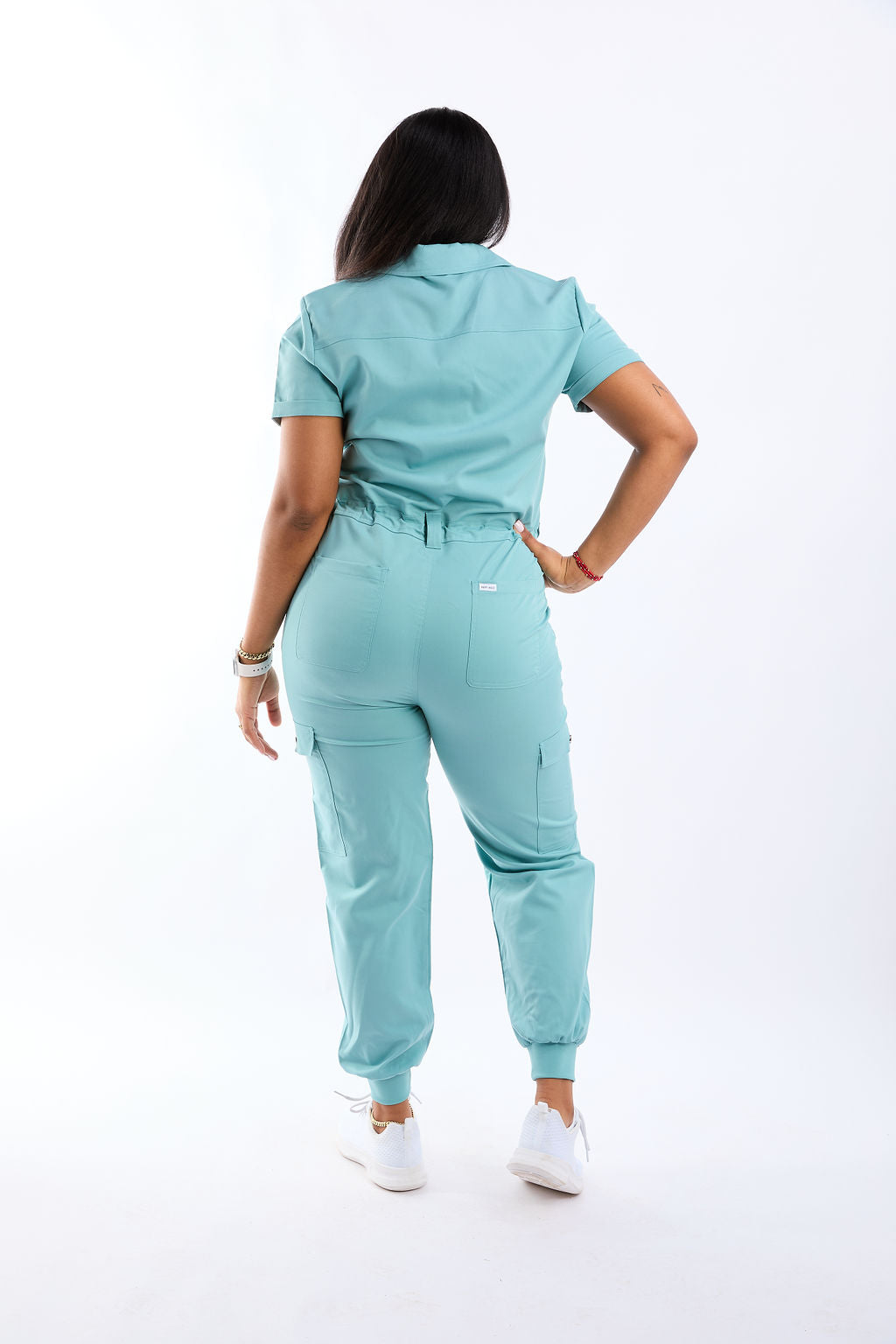 Mary C Nine Pocket Jumpsuit Scrub