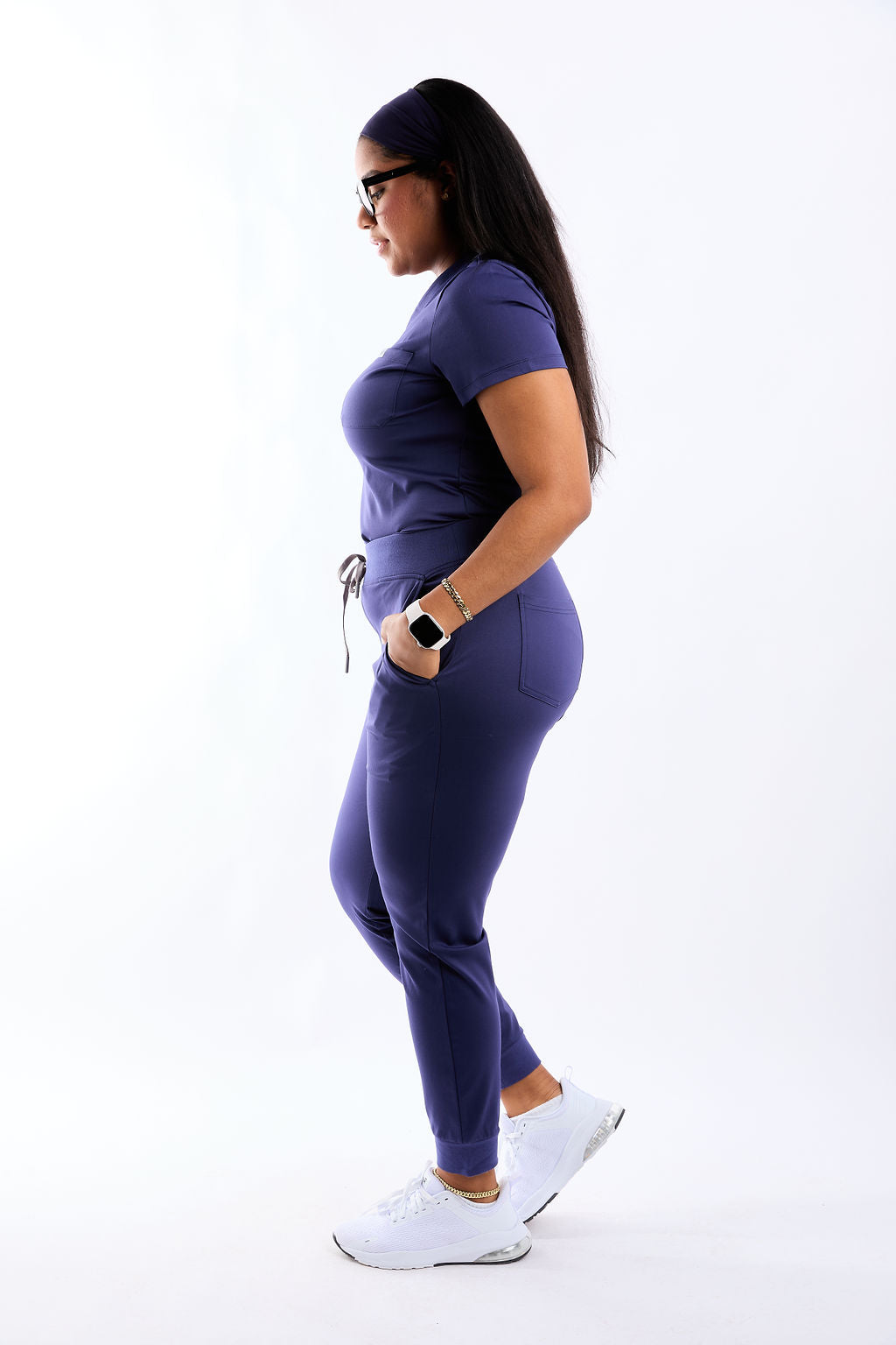 Mary J Five Pocket Jogger Scrub Pants