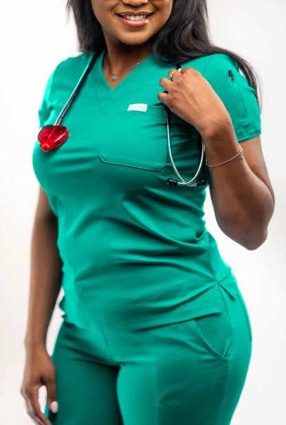 Mary J Two Pocket Scrub Top
