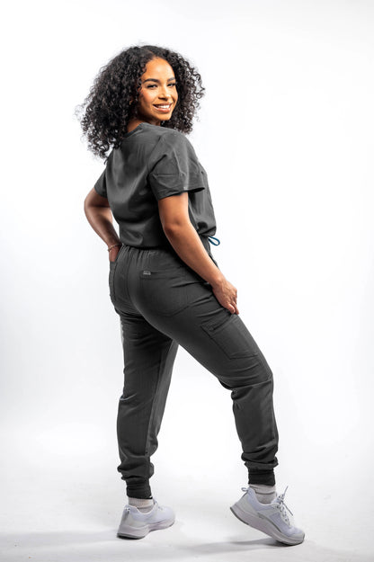 Mary T Five Pocket Jogger Scrub Pants