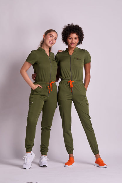 Mary K1 Six Pocket Jumpsuit Scrub