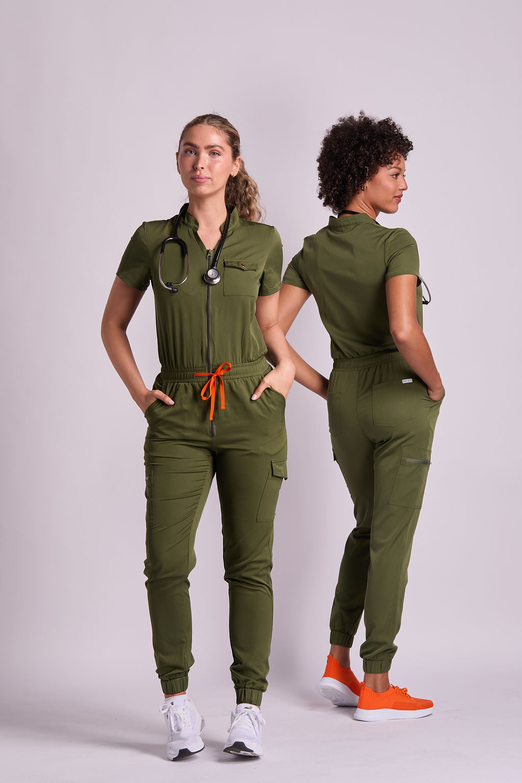 Mary K1 Six Pocket Jumpsuit Scrub