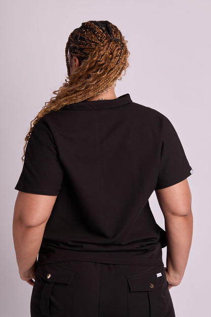 Mary G Two Pocket Scrub Top