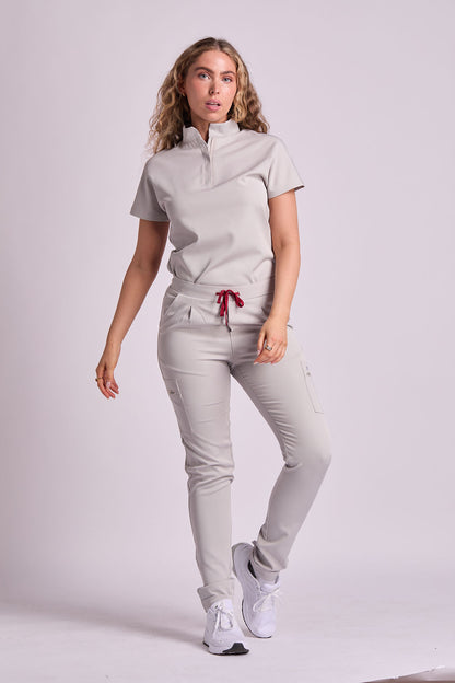 Mary A Six Pocket Cargo Scrub Pants