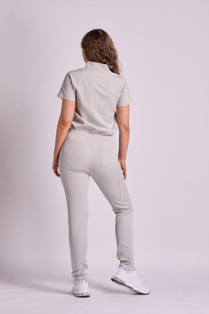 Mary A Two Pocket Scrub Top