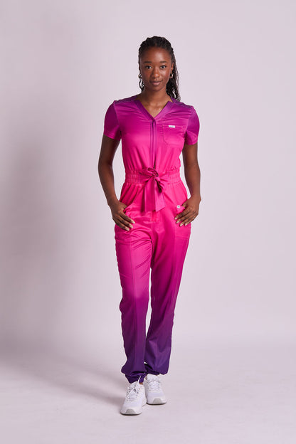 Mary K Five Pocket Jumpsuit Scrub