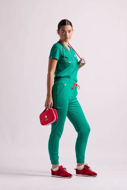Mary J Five Pocket Jogger Scrub Pants