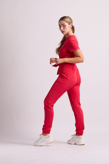 Mary K Five Pocket Jumpsuit Scrub