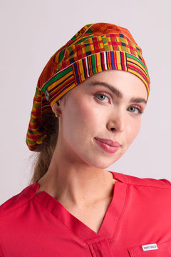 Ivory Red Kente