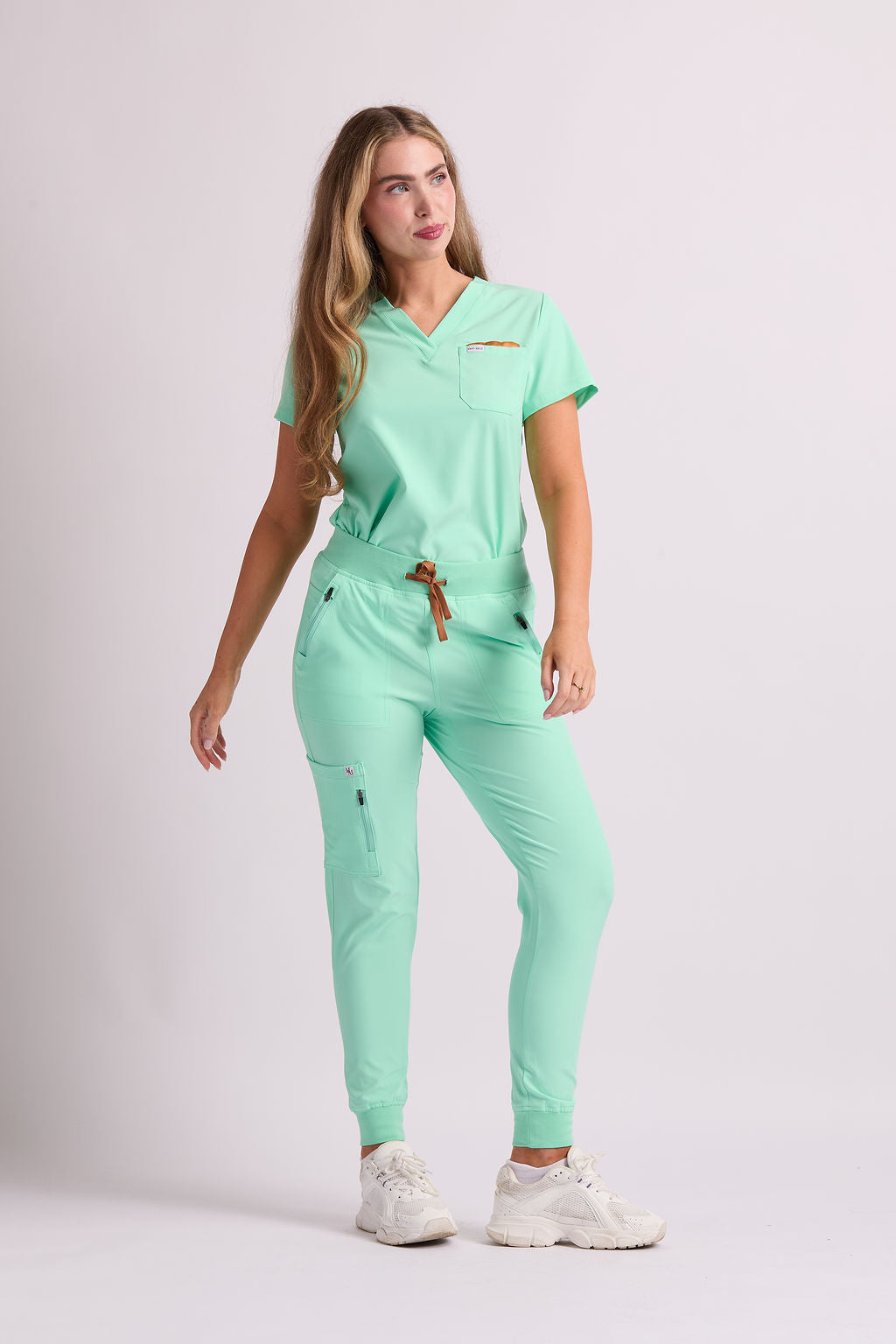 Mary V Ten Pocket Jogger Scrub Pants