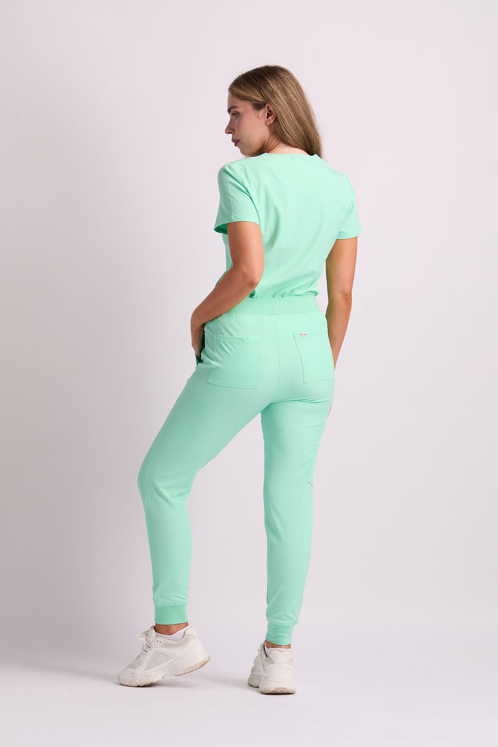 Mary V Ten Pocket Jogger Scrub Pants