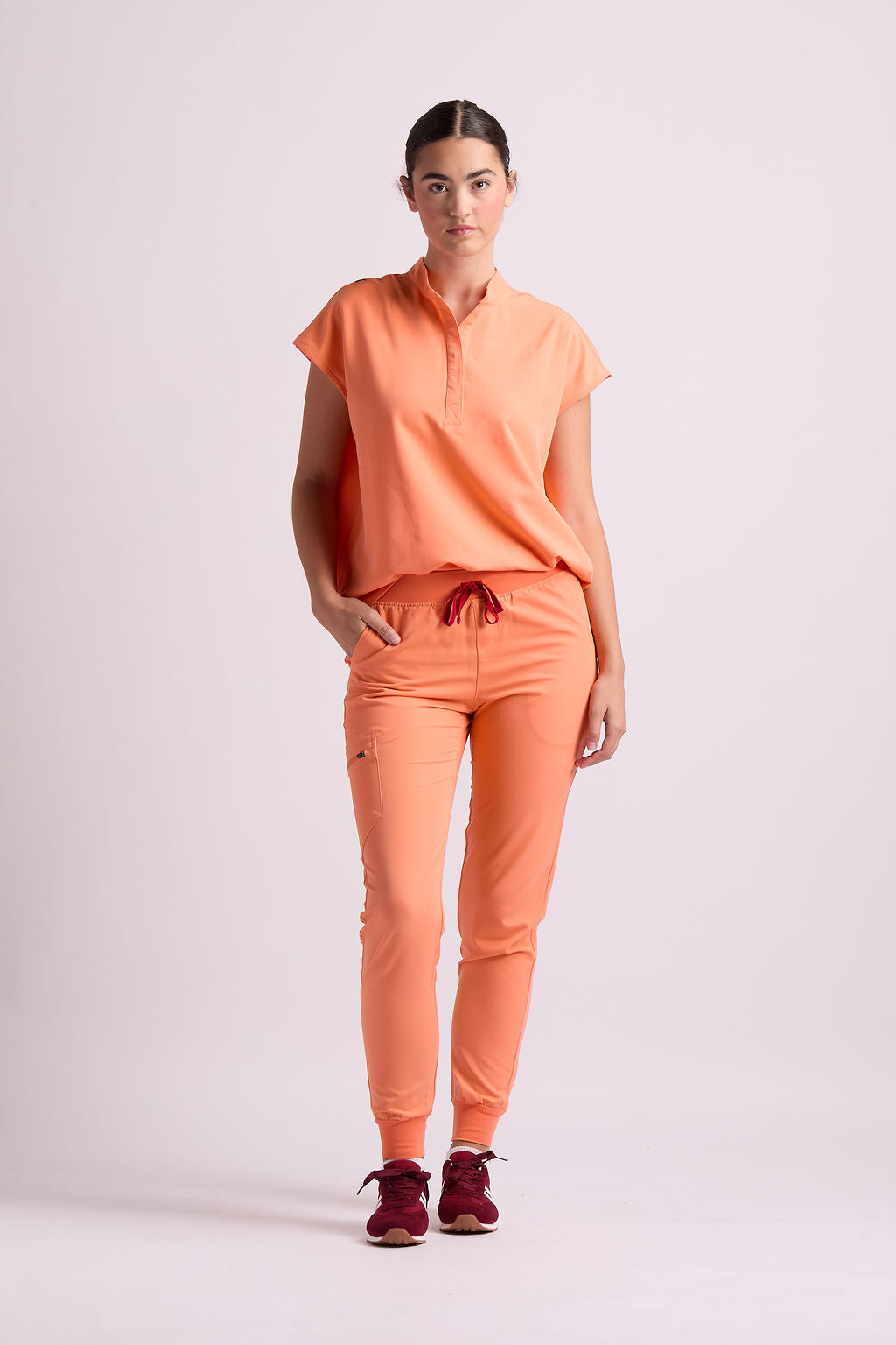 Mary C Five Pocket Jogger Scrub Pants