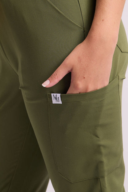 Mary G Six Pocket Jogger Scrub Pants