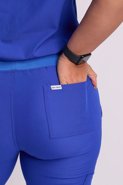 Mary V Ten Pocket Jogger Scrub Pants