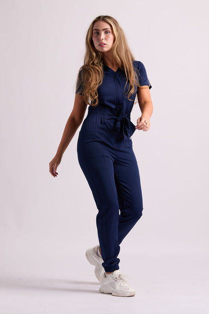 Mary K Five Pocket Jumpsuit Scrub