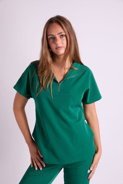 Mary G Two Pocket Scrub Top
