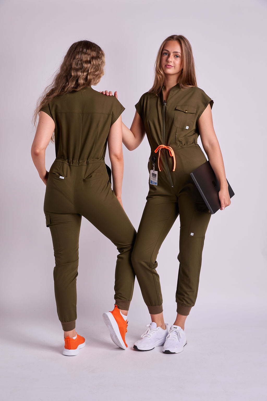 Mary B Six Pocket Jumpsuit Scrub