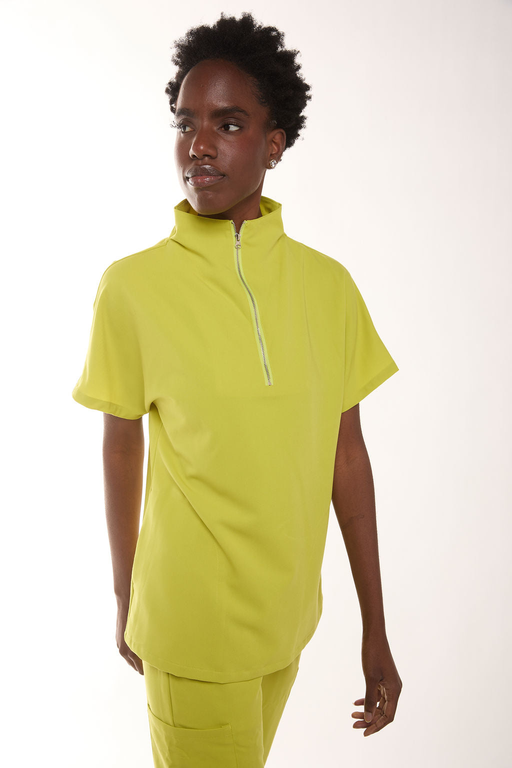 Mary G Two Pocket Scrub Top