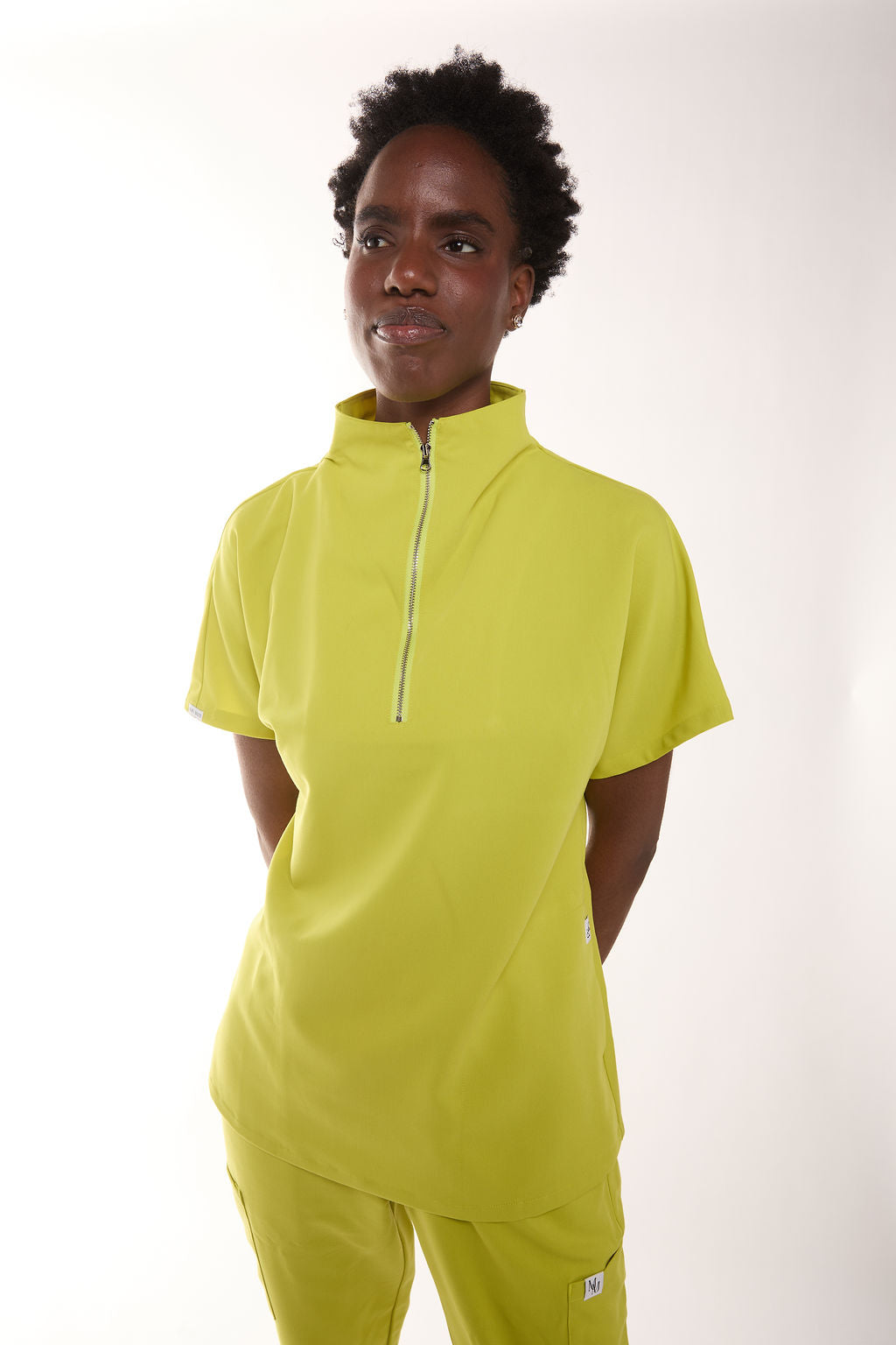 Mary G Two Pocket Scrub Top