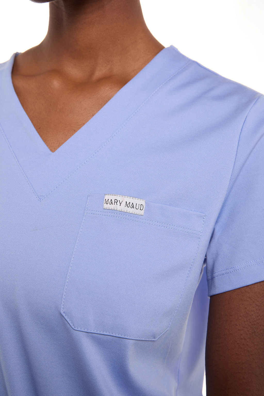 Mary J One Pocket Scrub Top