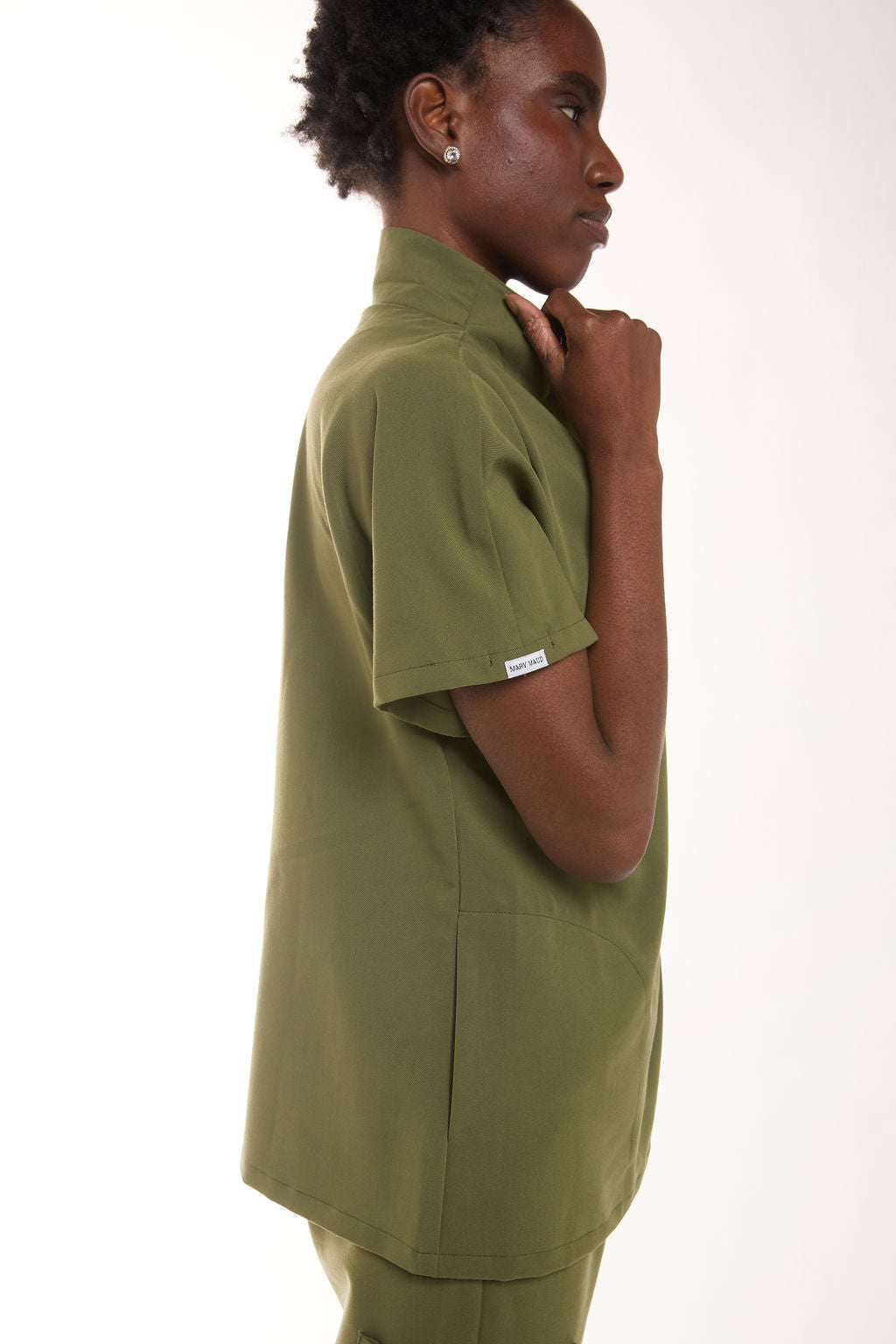 Mary G Two Pocket Scrub Top