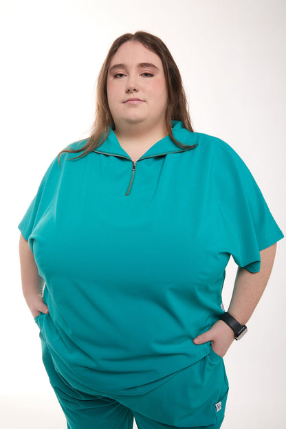 Mary G Two Pocket Scrub Top