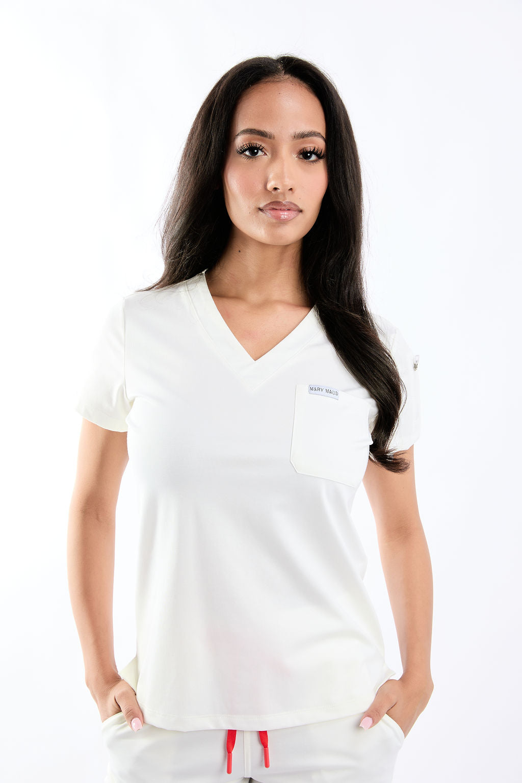 Mary J Two Pocket Scrub Top