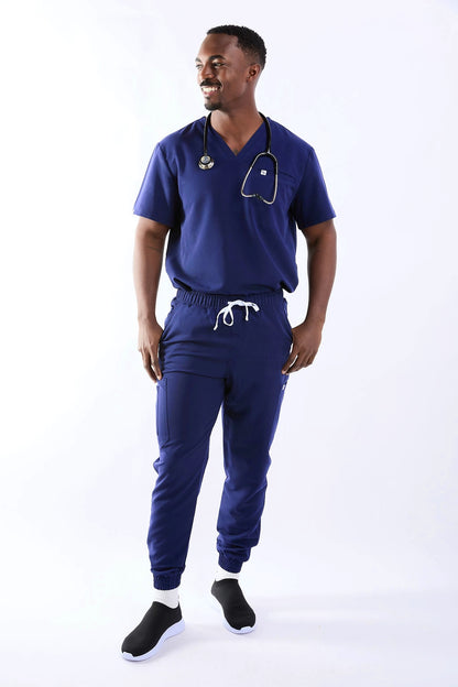 Maud C Seven Pocket Jogger Scrub Pants