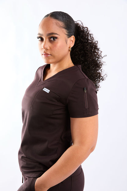 Mary J Two Pocket Scrub Top