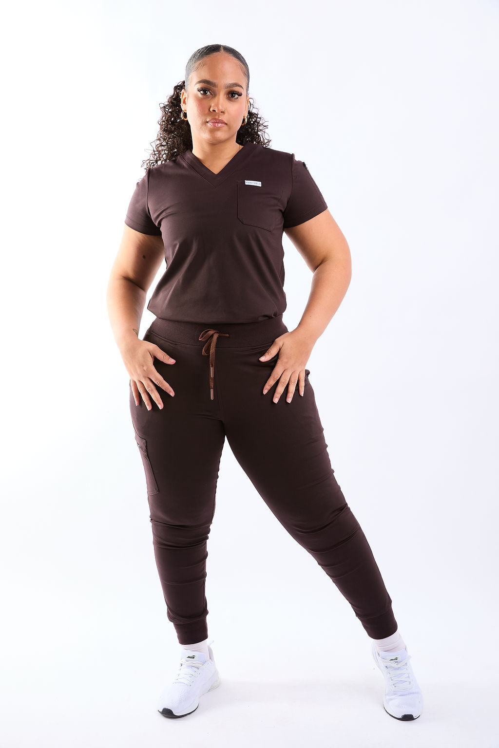 Mary J Two Pocket Scrub Top