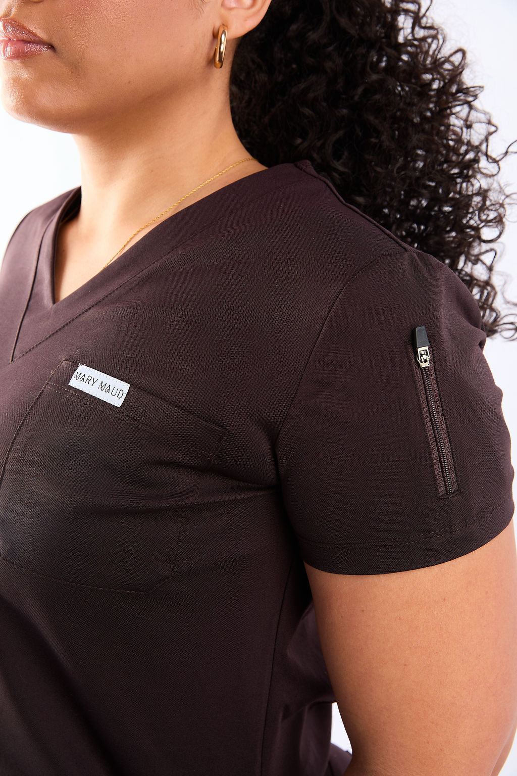 Mary J Two Pocket Scrub Top